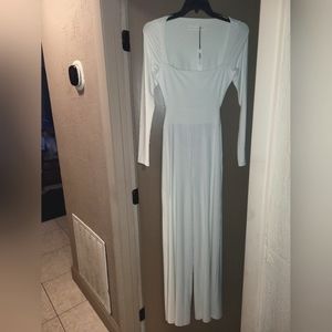 Susana Monaco Nwt Open Back White Jumpsuit